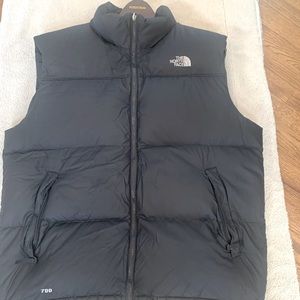 The North Face men’s 700 fill down vest - blk XL